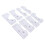 8PCS T Shirt Ruler Guide PVC Clothing Centering 5