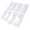 8PCS T Shirt Ruler Guide PVC Clothing Centering 10