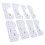 8PCS T Shirt Ruler Guide PVC Clothing Centering 9