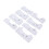 8PCS T Shirt Ruler Guide PVC Clothing Centering 2