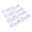 8PCS T Shirt Ruler Guide PVC Clothing Centering 3