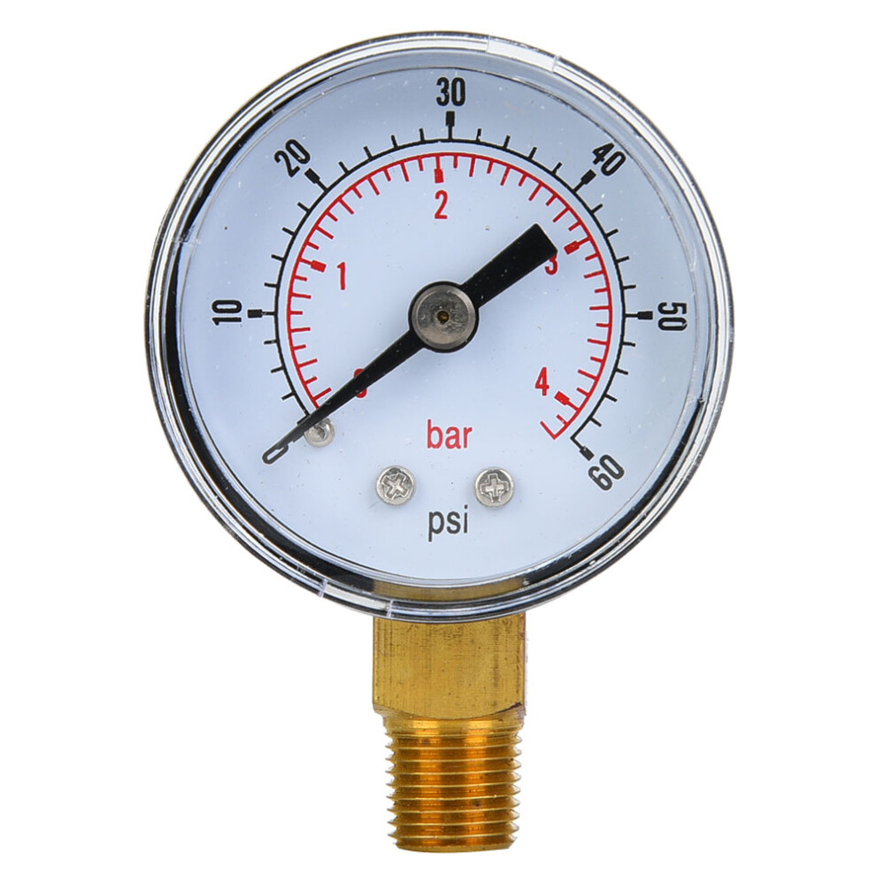 Mechanical Pressure Gauge 1/8inch BSPT Bottom