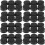 Raindrops  100 Pcs Patio Folding Door Hinge Cap Protective Cover 4