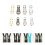 8pcs Zipper Sliders Metal Zipper Pullers Replacement Zipper Pullers 3