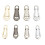 8pcs Zipper Sliders Metal Zipper Pullers Replacement Zipper Pullers 1