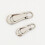 8pcs Zipper Sliders Metal Zipper Pullers Replacement Zipper Pullers 8