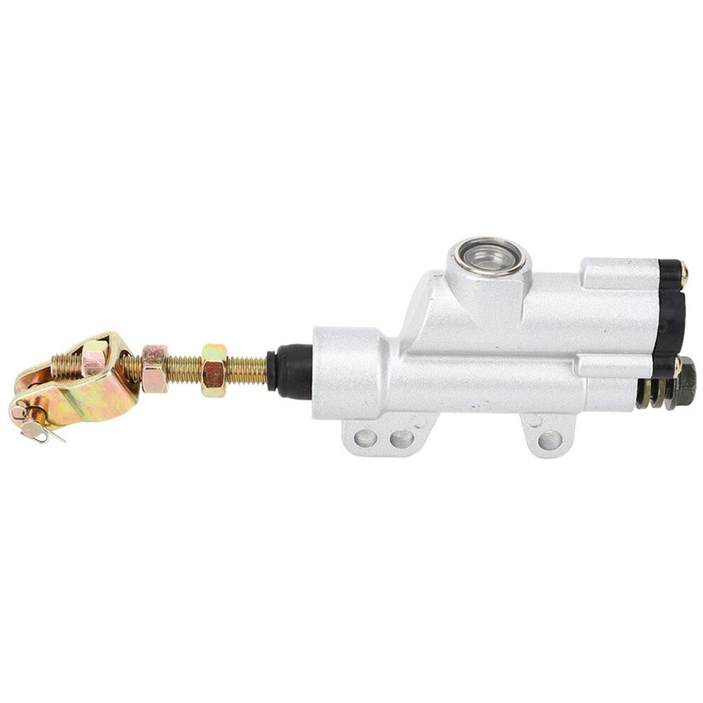 Rear Foot Brake Hydraulic Master Cylinder Pump Silver 8320539611983