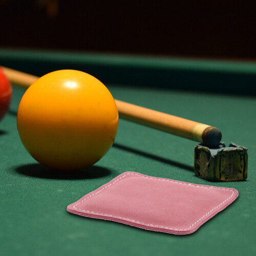 Billiard Cleaning Cloth Pool Table Cleaner Pink 1set 2