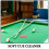 Billiard Cleaning Cloth Pool Table Cleaner Pink 1set 8