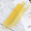 100 Pcs Transparent Sticks Glue Full Size Hot Colored Yellow 3