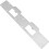 Reinforced Door Latch Plate Silver Iron For Enhanced Security 7