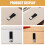 Mlins 5 Pcs Prop Accessories Universal Connector Hockey 8