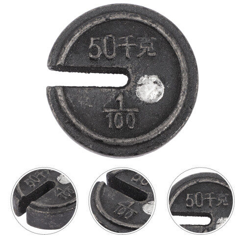Vintage Scale Iron Weighing Table Scale Black 1pack 1