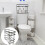 Mounted Rack Double Shelf Storage Shelves Space Saving Travel 5