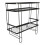 Mounted Rack Double Shelf Storage Shelves Space Saving Travel 7