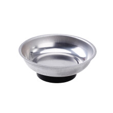 4 Round Parts Bowl Parts Tray Parts Holder Bowl Silver