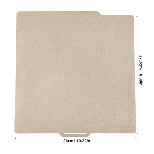 Heated Bed Build Surface Iron Pei Coating 1pcs 10.1x10.1in 1
