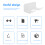 2pcs Badminton Racket Storage Mounted For Home And Office Use 9