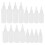 White Pe Squeeze Bottles For Precision Storage 16pcs 7