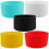 5 Pcs Cup Cover Base Silicone Sleeve Protector Boot For Water Bottle 9