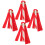 Pvc Cheerleading Accessories With Bright, Shiny Colors For 11
