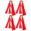Pvc Cheerleading Accessories With Bright, Shiny Colors For 9
