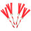 Pvc Cheerleading Accessories With Bright, Shiny Colors For 4