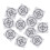 30 Pcs Survey Reflectors A Reflective Sheet Professional Use 6