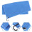Portable Outdoor Golf Towel 2set Blue Microfiber 10