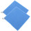 Portable Outdoor Golf Towel 2set Blue Microfiber 2