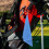 Portable Outdoor Golf Towel 2set Blue Microfiber 8