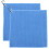 Portable Outdoor Golf Towel 2set Blue Microfiber 5