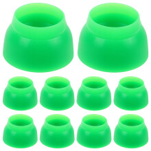 10Pièces Capuchons Vis Verts Pour Plastique Protection Enfant
