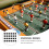 Foosball Table Simple And Elegant Design 24pcs 0.8in 4