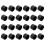 Foosball Table Simple And Elegant Design 24pcs 0.8in 10