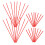 Spray Can Trigger Handle Red Plastic 200set 3