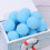 Raindrops  500 Pcs Assorted Color Blue Diy Material Plush Ball 7