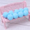 Raindrops  500 Pcs Assorted Color Blue Diy Material Plush Ball 9