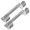 Masteelf  2 Pcs Laundry Room Ironing Board Holder Wall Rack Hook 1