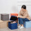 1pcs Cloth Storage Cube Boxes For Simple Design Organization 9