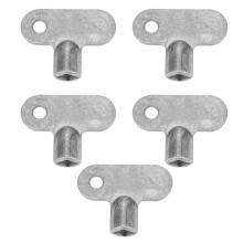 5pcs Radiator Wrench Solid Radiator Bleed Wrench Square Aperture