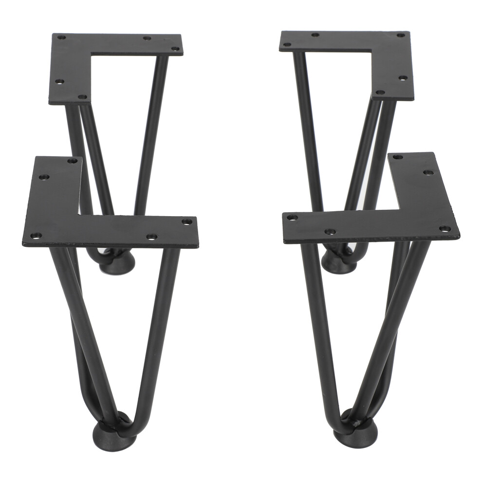 4X Wrought Iron Hairpin Legs 20Cm For Coffee Table Diy Home Furniture 7891346008422