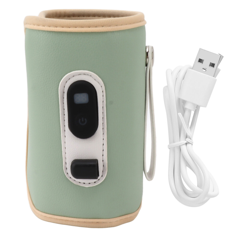 Baby Milk Bottle Warmer Usb Digital Display 5 Green