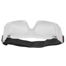 Anlorr Weiße Sportsbrille für Basketball, Fußball, Tennis, Badminton, Stoßfest & UV-Schutz
