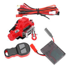 RC-Seilwinde Fernsteuerung Empfänger-Set für Axial SCX10 90046 1/10 Crawler Rot