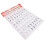 Saxophone Chord Practice Chart Beginners Note Chart Finger Guide 1