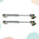 Motorcycle Refitting Tool Motorbike Lifting Lever Silver 2pcs 6