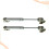 Motorcycle Refitting Tool Motorbike Lifting Lever Silver 2pcs 10