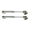 Motorcycle Refitting Tool Motorbike Lifting Lever Silver 2pcs 1