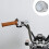 Thermometer Lenkermesser Motorradzubehör Aluminium Silver 4